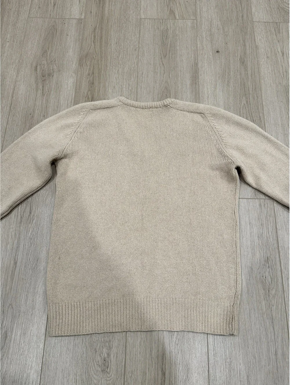 Gleneagles Knitwear Co. VTG V-neck Sweater 100% Camel hair Scotland